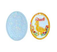 Stampo multiuso in silicone per conigli pasquali per realizzare stampi per sapone artigianale da cucina e decorazione