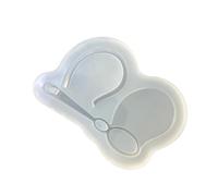 Stampo multiuso in silicone per realizzare a mano, adatto per gesso, resina, cemento, design palmare con stili a bolle