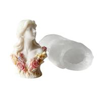 Stampo multiuso in silicone robusto per statua divinità, accessorio per la casa per gesso, robusto materiale artistico, facile da pulire