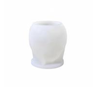 Stampo ovale con lepre pasquale, decorazione fai da te in gesso e resina