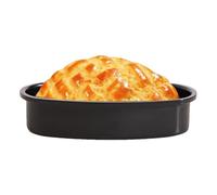 Stampo ovale per cheesecake - Padella ovale non aderente, per casa, cucina e panetteria, teglia per pane, teglia da forno. Questa forma unica è progettata per strumento uniforme per la