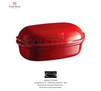 Stampo Pane Artigianale - Rosso/Gran Cru - Emile Henry - cm 34 x 23