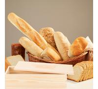 Stampo Pane in Cassetta Con Coperchio Contenitore Custode Del Di