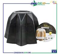 Stampo Panettone Pandoro Classico In Alluminio Antiaderente 22x15,8 Cm 800gr