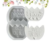 Stampo pasquale Bunny Easy Release Spring Craft Supplies | Stampo in silicone a forma di coniglietto in resina per intonaco epossidico per vacanze primaverili arti e mestieri
