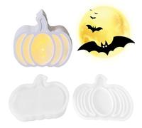 Stampo per 2 in silicone per decorazione di Halloween, lampada d'atmosfera, artigianato per la casa, per età e occasioni come