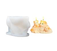 Stampo per accessori a forma di animale dettagliato, versatile per artigianato, in silicone robusto, adatto a tutti i livelli di abilità