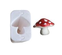 Stampo per accessori per orecchie, serie fungo, tridimensionale, per perline di argilla morbida, strumento per orecchini ad alta precisione