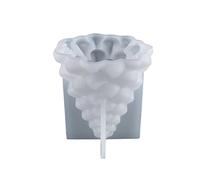 Stampo per albero di Natale 3D in silicone per colata in resina Cone Mold fai da te stampi per colata in resina epossidica in cristallo per albero di Natale fare gioielli