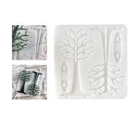 Stampo per albero di Natale in silicone Porta gioielli fai da te Resina