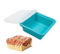 Stampo per Alimenti in Silicone per Congelatore,500ml, Impermeabile, Lavabile in Lavastoviglie,Contenitori per Alimenti da Congelatore, Zuppe, Salsa | Uso Casa Cucina Campeggio Ristorante All'aperto