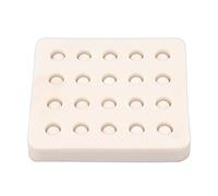 Stampo per allevamento di api regina in silicone 20 tazze Tazza per cellule di cera d'api Strumento essenziale per apicoltura per apicoltori da giardino Materiale durevole premium
