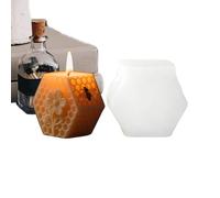 Stampo per alveare - Artigianato per candele in silicone riutilizzabile | Strumento per la produzione di candele pilastro d'api, kit di arte a rilascio morbido, stampo creativo per progetti di studio