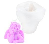 Stampo Per Angeli - In Silicone Per Piccoli Angeli 3D, 2,55x2,36x1,96 Pollici Stamp In Silicone Per Ageli, Versatile Per Creare Un'atmosfera Accogliente Per Cioccolato, Caramelle, Decorazioni