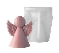 Stampo per angelo in silicone - Stampaggio in resina epossidica a forma 3D, produttore artigianale antiaderente a rilascio facile, strumento versatile flessibile per sapone, dessert, argilla
