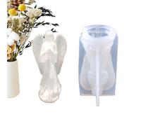 Stampo Per Angelo In Silicone | Stampo In Silicone Madonna Angeli | Stampo In Silicone Per Ali D'angelo | Stampo Angelo Ali 3D | Stampo In Resina Epossidica | Stampo Per Figura Dell'angelo Custode