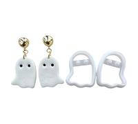 Stampo per argilla a tema Halloween Stampo per orecchini in argilla per orecchini per gioielli che fanno stampi per orecchini