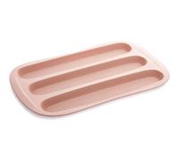 Stampo per Baguette in Silicone Resistente al Calore fino a 230°C, 21.6x36.9x1.8cm, Nocciola