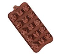 Stampo per barrette di caramelle, stampo in silicone per cioccolato, stampo per waffle fatto a mano, stampo per fare fondente, stampi per fare caramelle per cioccolato, gelatina, caramelle, caramelle