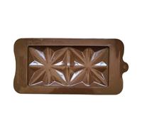 Stampo Per Barrette Di Cioccolato In Silicone | Stampo Rettangolare Silicone Per Barretta Di Cioccolato - Forma Per Dolci Multiuso,Per Natale Compleanno Dessert Biscotto Torta Cottura Compleanno