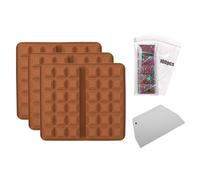 Stampo per barrette di cioccolato, per cottura e produzione | Snack e multifunzione - per feste e cucina, forno a microonde, cioccolato, dessert, gelatina, matrimonio