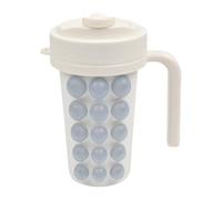 Stampo per bicchieri di ghiaccio,Stampo a compressione con cannuccia - Bicchiere per ghiaccio a bolle a sgancio rapido con interno in acciaio,per whisky, cocktail, tè, caffè, casa, esterno, campeggio