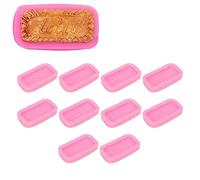 Stampo per biscotti, 10 pezzi Stampo in silicone per cioccolato Cady Strumenti per la decorazione di torte Caramelle flessibili Cottura al cioccolato per decorare, pasticceria,