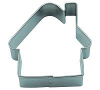 Stampo per biscotti a forma di casa, 5,3 cm, r4, in acciaio inox, lavabile in lavastoviglie