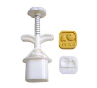 Stampo per biscotti a forma di luna con nome della città, stampo per biscotti in utumn Moon Cake Maker Strumenti di decorazione per fare biscotti