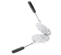 Stampo per Biscotti Alle Noci, 2 Pezzi, Stampo per Biscotti in Acciaio Inossidabile, Stampo per Waffle Alle Noci, Teglia da Forno, Pentola Specifica per Pancake, Creatore di