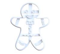 Stampo per biscotti di spezie, stampo per biscotti a forma di pupazzo di spezie | Stampo per biscotti intagliato di Natale | Stampo per biscotti a forma di pupazzo di spezie natalizie per fare bonbo