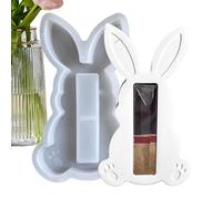 Stampo per biscotti per coniglio pasquale, stampo in silicone per coniglio pasquale,Stampo per coniglietto pasquale per | Stampi per fusione artigianali di Pasqua facile rilascio per