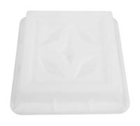 Stampo per Blocchi Cavi in Plastica PP per Cemento, Bianco | Precisione di Sagomatura, Riutilizzabile, Montaggio Rapido e Smontaggio Facile, per Blocchi da Giardino e Pareti Divisorie