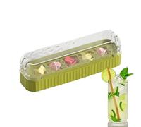 Stampo per blocco di ghiaccio, impilabile e con grande capacità, adatto per congelatore, per whisky, cocktail, vino, refrigerazione, casa, campeggio, picnic, ristorante