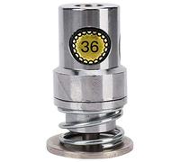 Stampo per bottoni tondo, utensili per bottoni rivestiti in tessuto Utensile per pressa a forma di pane per pressa manuale[36L]Cestini da lievitazione