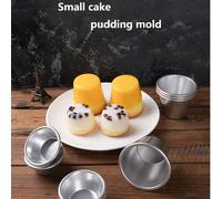 Stampo per budino circolare mini da 2 pollici, stampo per mini torte, adatto per cheesecake, pane, pizza, torta chiffon e caramelle gommose - utensile da cucina fai-da-te, si prega di notare che i 2 p