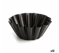 Stampo per Budino Quid Sweet Grey Nero Metallo [12 Unità]