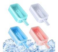 Stampo per Cake Pop con Coperchio Set da 4 Silicone Riutilizzabile