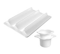 Stampo per Cake Pop - Set Stampo Rotondo Dolci con Vassoio | Tagliapasta Doppia Cavità Alta Capacità Biscotti Muffin Cioccolato Dessert Fatti in Casa | Utensili da Forno Accessorio Cucina Eventi