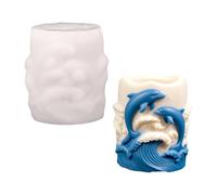 Stampo per candela 3D, riutilizzabile, dolce stampo per sapone 3D, in resina, a forma di animale, per amanti, amici, donne, uomini, decorazione per la casa