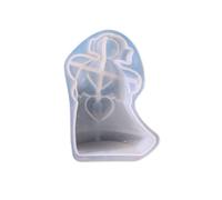 Stampo per candela in silicone per angelo del sonno con, Love | Silicone riutilizzabile per realizzare sapone per candele e lavori artigianali, disegni dettagliati per decorazioni