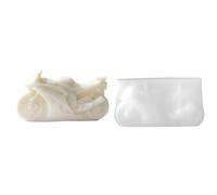 Stampo Per Candela In Silicone Per Moto 3D - Stampo Antiaderente Riutilizzabile Per Sapone, Resina, Cemento, Artigianato, Creazione Di, Decorazioni, Decorazioni Per La Tavola, Stamp