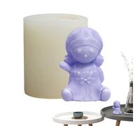 Stampo per candela per ragazza | Stampo in silicone morbido a forma di ragazza per candele fai da te | Prodotti per la decorazione della casa per dessert, ornamenti, torte, cioccolato, aromaterapia
