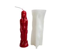 Stampo per candela umanoide uomo donna in piedi - Stampo in silicone per figura umana, maschio femmina fatto a mano | Stampi per candele a forma di cera, gesso e sapone | La delicata forma decorativa