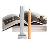 Stampo per Candele a Colonnina - Stampo a Colonna Riutilizzabile per Candele da Tavolo | Antiaderente per Candle Making con Materiali per Artigianato,Ideale per Principianti Appassionati di