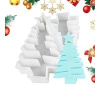Stampo per candele a forma di albero di Natale, per aromaterapia | Decorazioni per la casa Stampi in cemento per artisti, principianti, insegnanti d'arte, hobbisti, amanti dell'artigianato