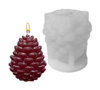 Stampo per candele a forma di , stampo in resina epossidica a forma di , stampo per candele, in silicone, decorazioni per la casa, in resina per candele, , gesso, torta al