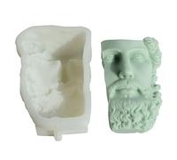 Stampo per candele a forma di statua per realizzare candele, sapone, gesso, ornamento, decorazione domestica, statua candela, stampo
