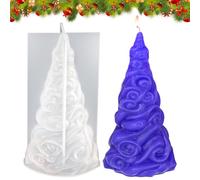 Stampo Per Candele Albero Di Natale, 3D Per Sapone Albero Di Natale, Decorazioni Per La Casa Festività Appartamento Scuola