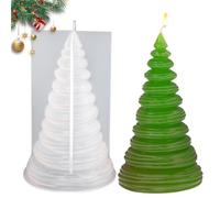 Stampo Per Candele Albero Di Natale, Candela 3D Albero Natalizio Silicone, Decorazioni Per La Casa Festività Appartamento Scuola